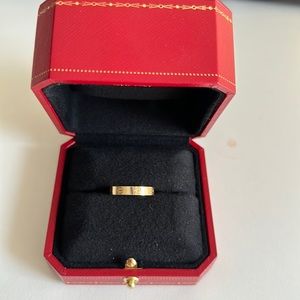 Cartier love ring